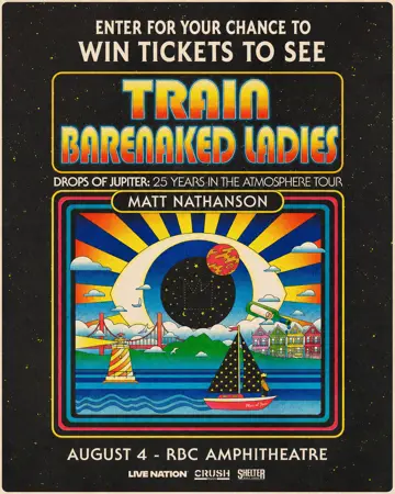 Enter to Win Tickets to See Train & Barenaked Ladies